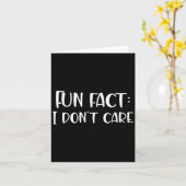 Fun Fact I Don't Care  カード (黄色い花)