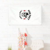 Fun Fact I Don't Care Funny Skeleton Saying (1) 横断幕 (インサイチュ)