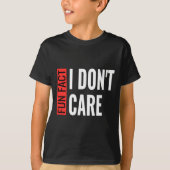 Fun Fact I Don't Care Sarcastic Saying Humorous Lo Tシャツ (正面)