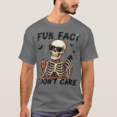 Fun fact, I dont' care Tシャツ (正面)