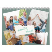 Fun Family Photo Collage Scrapbook Memory Journal カレンダー (カバー)