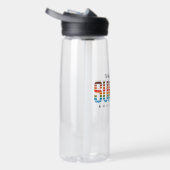 Fun Family Summer Break Sunset Beach Vacation ウォーターボトル (右面)