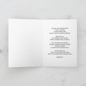 Fun Father of the Bride Prayer Ezekiel 25:17 カード (内部)