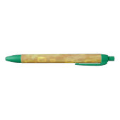 Fun Festive Modern Chic Yellow Geometric 青ボールペン (ボトム)