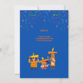 Fun Fiesta Retirement Party Invitation 招待状 (裏面)