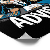 Fun Financial Planner Gift Funny Retirement Adviso ポスター (角)