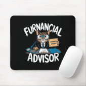 Fun Financial Planner Gift Funny Retirement Adviso マウスパッド (マウス)