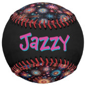 Fun Fireworks (personalize) ソフトボール (裏面)