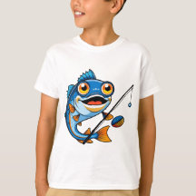 Fun Fish Cartoon Tee