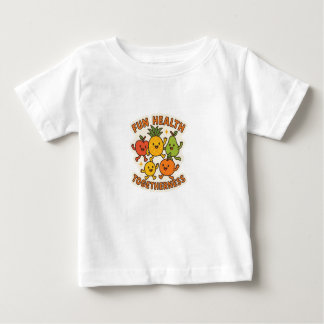 Fun Fruit Dance Party T-Shirt – Celebrate Health ベビーTシャツ