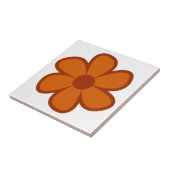 Fun Funky 60s 70s Retro Flower Ceramic Tile タイル (側面)