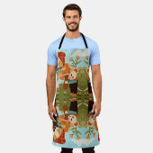 Fun Fusion Cook Apron エプロン (着用した状態)