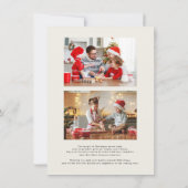 Fun & Games クリスマス | オリジナル3枚の写真入り (裏面)
