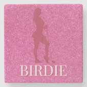 Fun Gifts for Women Golfers ストーンコースター (正面)