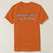 Fun Gingers Gifts Tシャツ (デザイン正面)