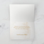 Fun Gold Doodle Frame Peace on Earth 3-Photo シーズンカード (内部)