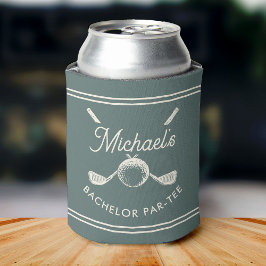 Fun Golf Bachelor Party Last Swing Before the Ring 缶クーラー