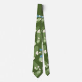 Fun graphic golf course tie ネクタイ (正面)