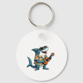 Fun Guitar PlayingT-Shirt キーホルダー (裏面)