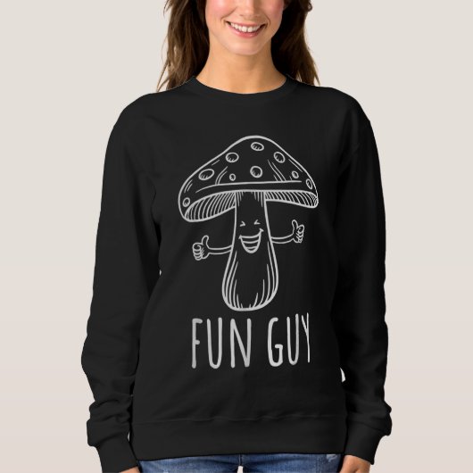 Fun Guy    Mushroom mushroom スウェットシャツ (正面)