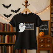 Fun Halloween Ghost BOO‑LIEVE in Yourself Teacher  Tシャツ