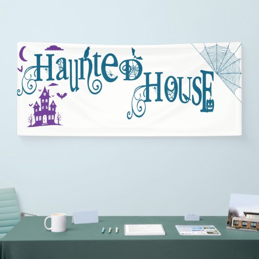 Fun Halloween Haunted House 横断幕 (トレードショー)
