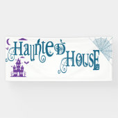 Fun Halloween Haunted House 横断幕 (横)