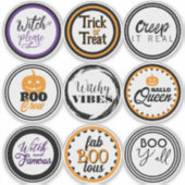 Fun Halloween Party Favor シール (正面)