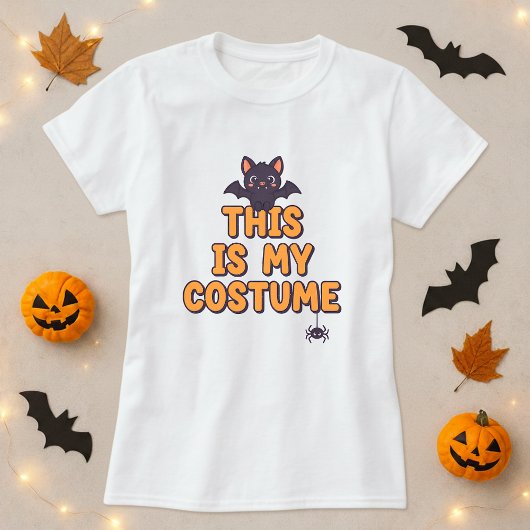 Fun Halloween Shirt; This Is My Costume Statement Tシャツ