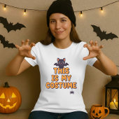 Fun Halloween Shirt; This Is My Costume Statement Tシャツ