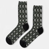 Fun Halloween Skeleton Socks ソックス (左)