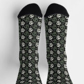 Fun Halloween Skeleton Socks ソックス (上部)