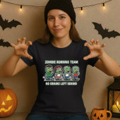Fun Halloween Zombie Running Team For Brains  Tシャツ