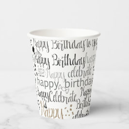 Fun Happy Balloons Birthday 紙コップ