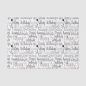 Fun Happy Balloons Birthday 薄葉紙 (正面)