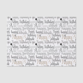 Fun Happy Balloons Birthday 薄葉紙