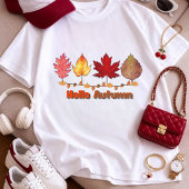 Fun "Hello Autumn" Sweater スウェットシャツ