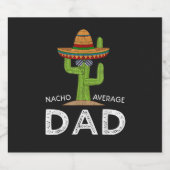 Fun Hilarious Dad Joke _ Funny Saying Dad ビールラベル (シングルラベル)