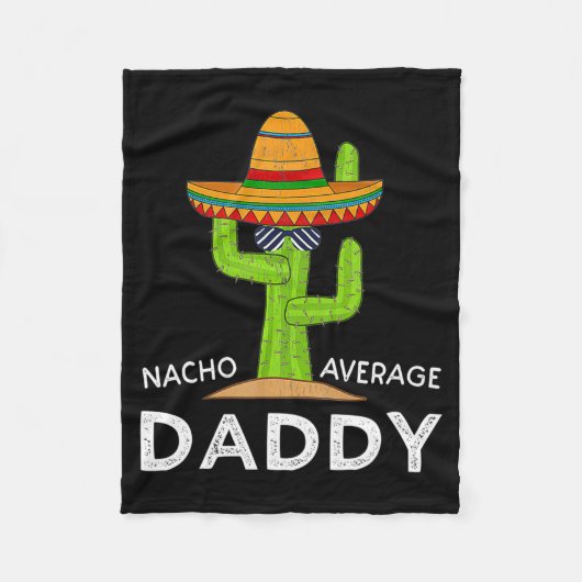 Fun Hilarious New Dad Humor Funny Meme フリースブランケット (正面)