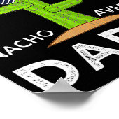 Fun Hilarious New Dad Humor Funny Meme  ポスター (角)