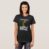 Fun Hilarious Uncle Joke Nacho Average Uncle Tシャツ (正面フル)