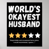 Fun Humorous Birthday Christmas Celebration Gift W ポスター (正面)