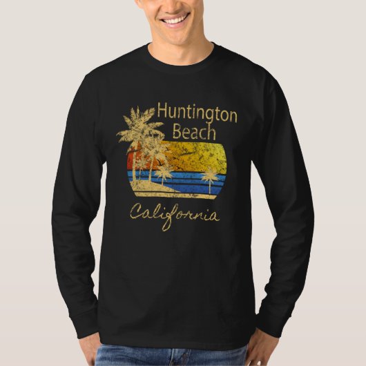Fun Huntington Beach CA Beach  Graphic Tシャツ (正面)