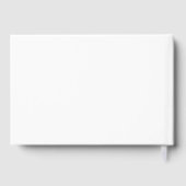 Fun illustrated wedding rings wedding guest book ゲストブック (裏面)