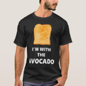 Fun I'm with the Avocado Toast Halloween Costume Tシャツ (正面)