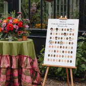 Fun Interactive Wedding Doodle Guestbook Sign ポスター