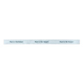 Fun Jigsaw Puzzle Kids Happy Birthday Blue サテンリボン (正面)