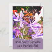 Fun Jigsaw Puzzle "Mock" 12pc Custom Image B'day カード (正面)