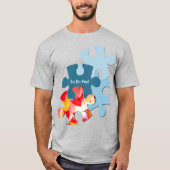 Fun Jigsaw Puzzle Pieces Custom Image So Do You Tシャツ (正面)