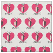 Fun Just Married Couple ファブリック (見本)